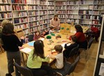 Pripovjedna radionica "Čujte i počujte" u sklopu Mjeseca hrvatske knjige održana u Biskupijskoj knjižnici Varaždin